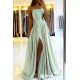 A-Line Simple Long Green Prom Dresses Formal Evening Party Dresses XP101064 A-Line Simple Long Green Prom Dresses Formal Evening Party Dresses XP101064
