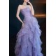 Elegant Long Purple Strapless Fairy Prom Dresses Formal Evening Party Dresses XP101075 Elegant Long Purple Strapless Fairy Prom Dresses Formal Evening Party Dresses XP101075
