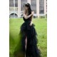 Affordable Long Black Sparkle Tulle Prom Dresses Formal Evening Party Dresses XP101079 Affordable Long Black Sparkle Tulle Prom Dresses Formal Evening Party Dresses XP101079