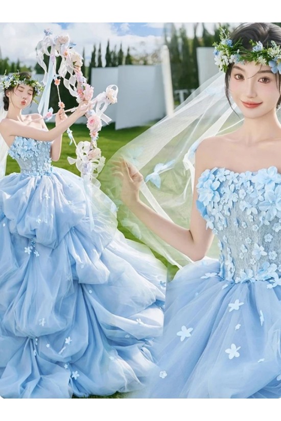 Affordable Long Blue Princess Prom Dresses Formal Evening Party Dresses XP101081 Affordable Long Blue Princess Prom Dresses Formal Evening Party Dresses XP101081