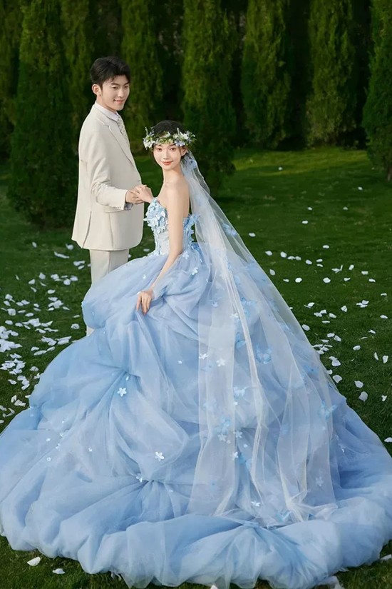 Affordable Long Blue Princess Prom Dresses Formal Evening Party Dresses XP101081 Affordable Long Blue Princess Prom Dresses Formal Evening Party Dresses XP101081