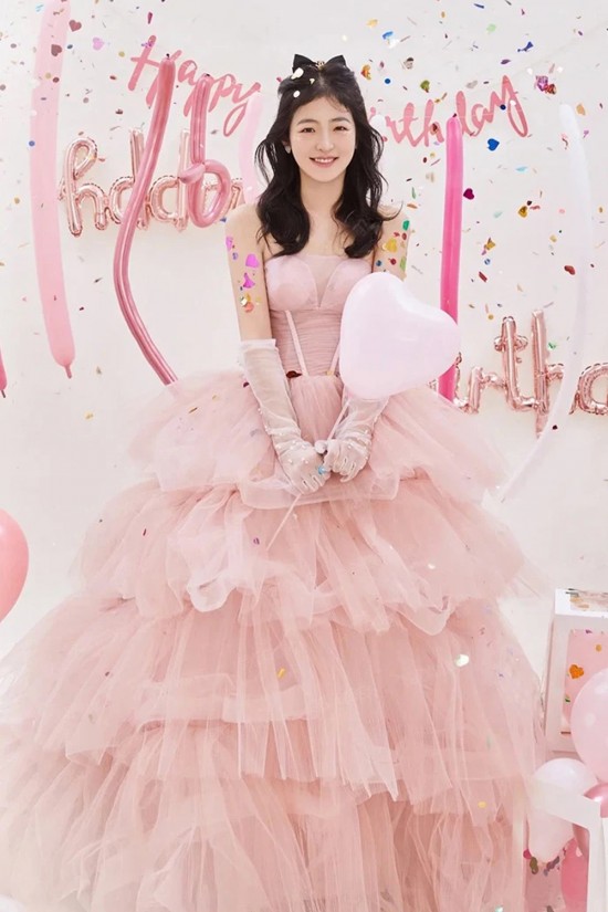 Gorgeous Fairy Pink Tulle Princess Prom Dresses Formal Evening Birthday Party Dresses XP101090 Gorgeous Fairy Pink Tulle Princess Prom Dresses Formal Evening Birthday Party Dresses XP101090