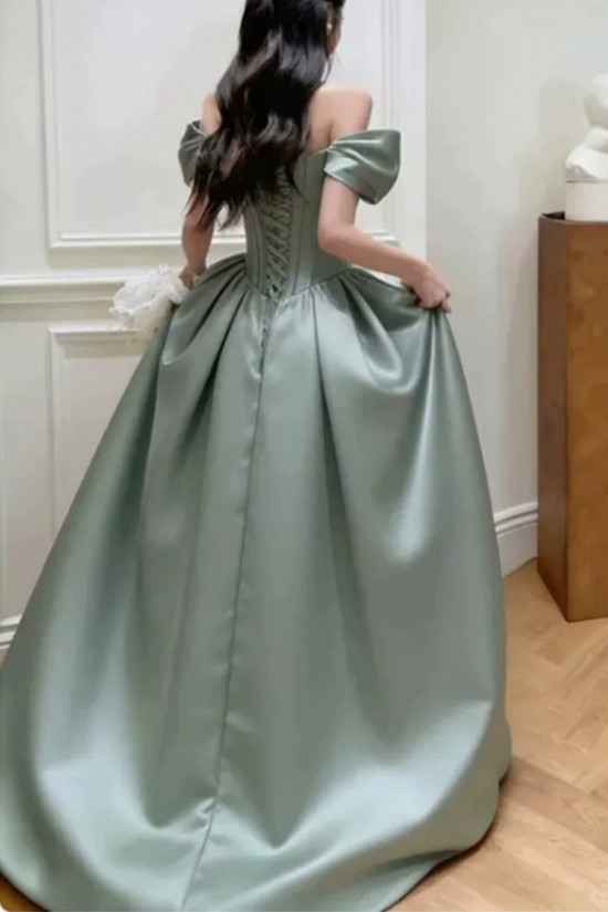 A-Line Light Blue Off the Shoulder Long Prom Dresses Formal Evening Party Dresses XP101100 A-Line Light Blue Off the Shoulder Long Prom Dresses Formal Evening Party Dresses XP101100