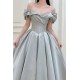 A-Line Light Blue Off the Shoulder Long Prom Dresses Formal Evening Party Dresses XP101100 A-Line Light Blue Off the Shoulder Long Prom Dresses Formal Evening Party Dresses XP101100